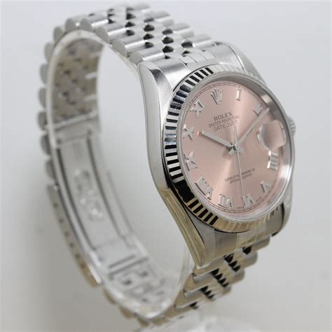 rolex datejust ref 16234 salmon dial